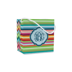 Retro Horizontal Stripes Party Favor Gift Bags - Gloss (Personalized)
