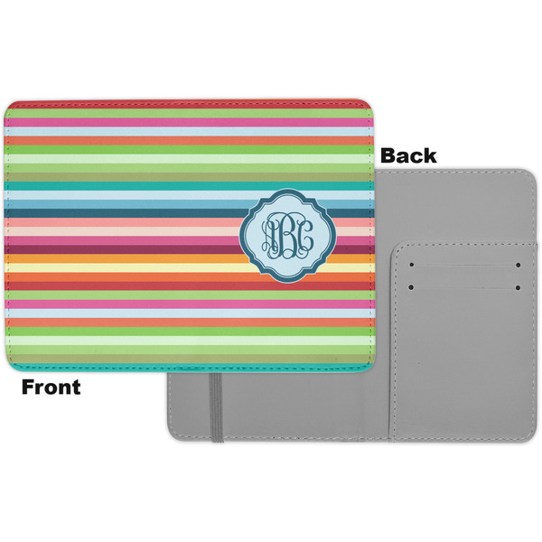 Retro Horizontal Stripes Passport Holder - Apvl