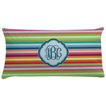 Retro Horizontal Stripes Pillow Case (Personalized)