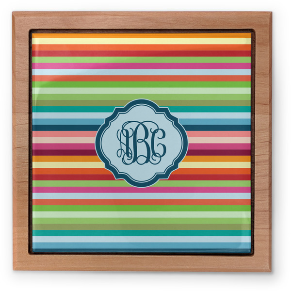 Retro Horizontal Stripes Pet Urn - Apvl