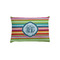 Retro Horizontal Stripes Pillow Case - Toddler w/ Monogram