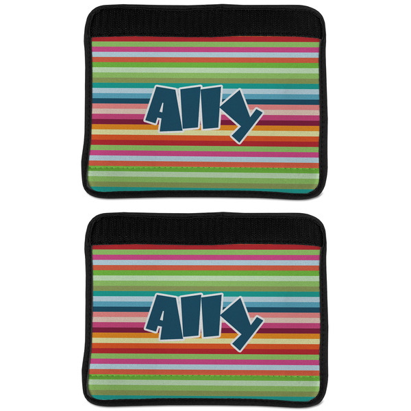 Retro Horizontal Stripes Seat Belt Cover (APPROVAL Update)