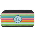 Retro Horizontal Stripes Shoe Bag (Personalized)