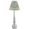 Retro Horizontal Stripes Small Chandelier Lamp - LIFESTYLE (on candle stick)
