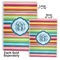 Retro Horizontal Stripes Soft Cover Journal - Compare