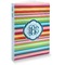 Retro Horizontal Stripes Soft Cover Journal - Main