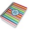 Retro Horizontal Stripes Spiral Journal 5 x 7 - Main
