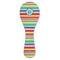 Retro Horizontal Stripes Ceramic Spoon Rest (Personalized)