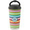 Retro Horizontal Stripes Stainless Steel Coffee Tumbler (Personalized)