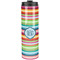 Retro Horizontal Stripes Stainless Steel Skinny Tumbler - 20 oz (Personalized)