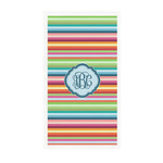 Retro Horizontal Stripes Guest Paper Towels - Full Color - Standard (Personalized)