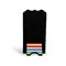 Retro Horizontal Stripes Stylized Phone Stand - Back