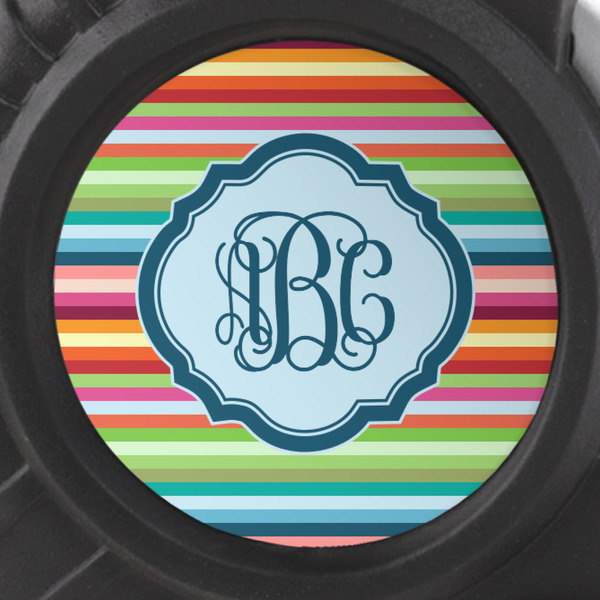 Retro Horizontal Stripes Tape Measure - 25ft - detail