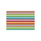 Retro Horizontal Stripes Tissue Paper - Lightweight - Small - Front