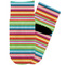 Retro Horizontal Stripes Toddler Ankle Socks