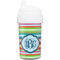 Retro Horizontal Stripes Toddler Sippy Cup (Personalized)