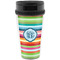 Retro Horizontal Stripes Acrylic Travel Mug without Handle (Personalized)