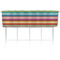 Retro Horizontal Stripes Valence - Front View with Window