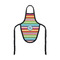 Retro Horizontal Stripes Bottle Apron (Personalized)