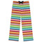 Retro Horizontal Stripes Womens Pajama Pants