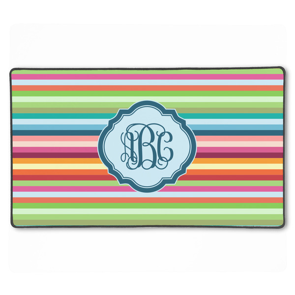 Custom Retro Horizontal Stripes XXL Gaming Mouse Pad - 24" x 14" (Personalized)