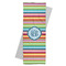 Retro Horizontal Stripes Yoga Mat Towel with Yoga Mat