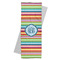 Retro Horizontal Stripes Yoga Mat Towel (Personalized)