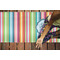 Retro Horizontal Stripes Yoga Mats - LIFESTYLE