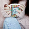 Retro Pixel Squares 11oz Coffee Mug - LIFESTYLE