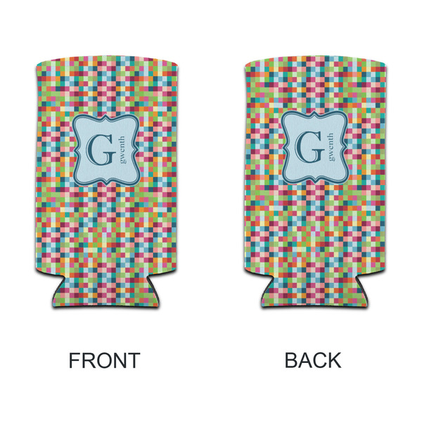 Retro Pixel Squares 12oz Tall Can Sleeve - APPROVAL