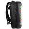 Retro Pixel Squares 13" Hard Shell Backpacks - Side View