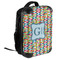 Retro Pixel Squares 18" Hard Shell Backpacks - ANGLED VIEW