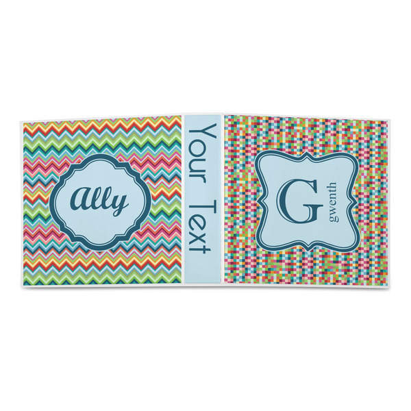 Retro Pixel Squares 3-Ring Binder Approval- 2in