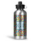 Retro Pixel Squares Water Bottles - 20 oz - Aluminum (Personalized)