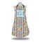 Retro Pixel Squares Apron w/ Name and Initial