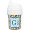 Retro Pixel Squares Baby Sippy Cup (Personalized)