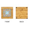 Retro Pixel Squares Bamboo Trivet with 6" Tile - APPROVAL