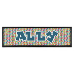 Retro Pixel Squares Bar Mat - Large (Personalized)