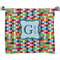Retro Pixel Squares Bath Towel (Personalized)