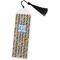 Retro Pixel Squares Book Mark w/Tassel (Personalized)