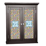 Retro Pixel Squares Cabinet Decal - Large (Personalized)