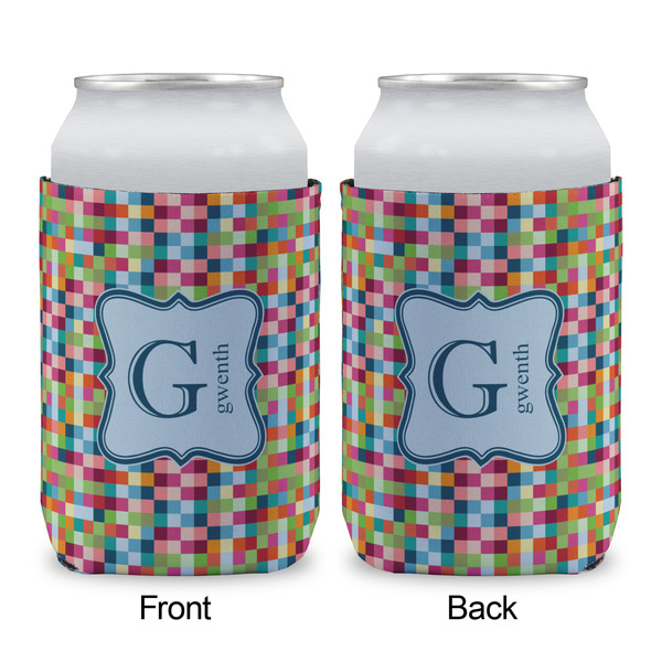 Retro Pixel Squares Can Sleeve - APPROVAL (single)