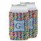 Retro Pixel Squares Can Cooler (12 oz) w/ Name and Initial