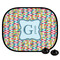Retro Pixel Squares Car Side Window Sun Shade (Personalized)