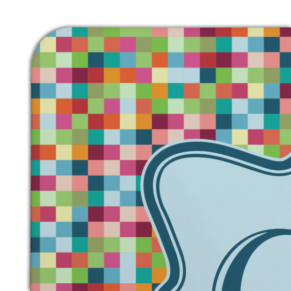 Retro Pixel Squares Coaster Set - DETAIL