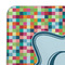 Retro Pixel Squares Coaster Set - DETAIL