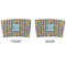Retro Pixel Squares Coffee Cup Sleeve - APPROVAL