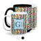 Retro Pixel Squares Coffee Mugs Main