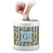 Retro Pixel Squares Coin Bank (Personalized)