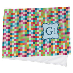 Retro Pixel Squares Cooling Towel (Personalized)